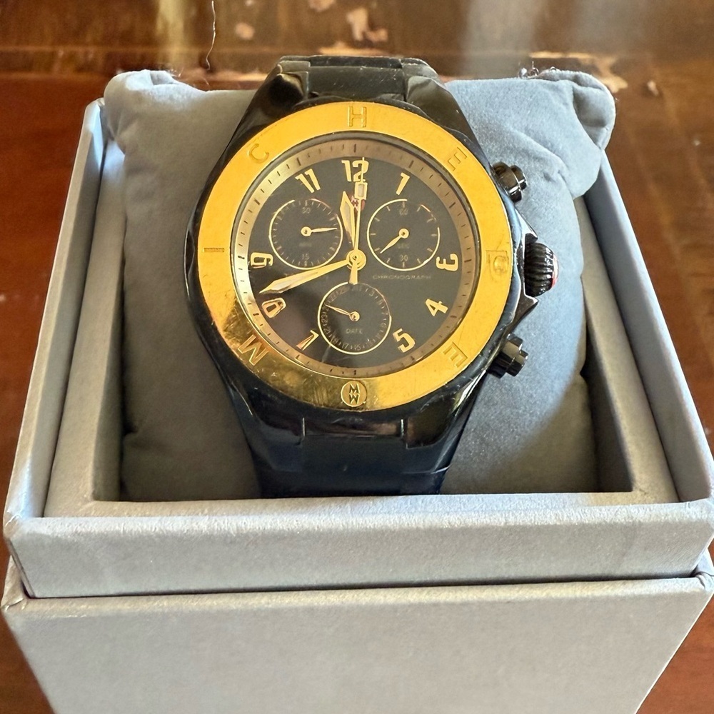 Michele Tahitian Jelly Bean Watch